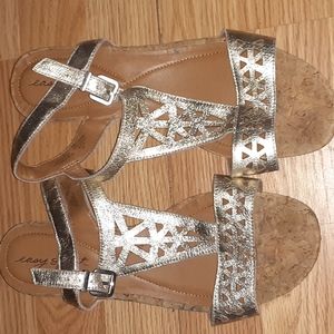 EasySpirit gold Sandals